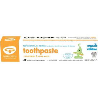 GreenPeople Tandpasta Mandarin Børn - 50 ml
