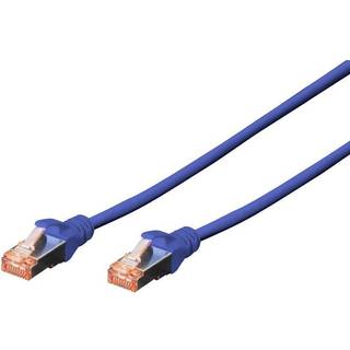 DIGITUS patch cable - 7 m - black - Sort - 7 meter