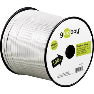 Højttalerkabel OFC 2x0.75 mm2 - 100 m