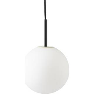 Audo TR Pendel Sort Mat Opal Glas