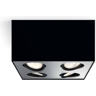 Philips myLiving - Box - LED - WarmGlow - Dæmpbar - Sort