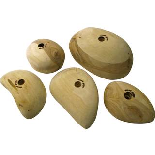 Metolius Wood Grips 25er Pack Klatregreb størrelse 25-Pack farve beige