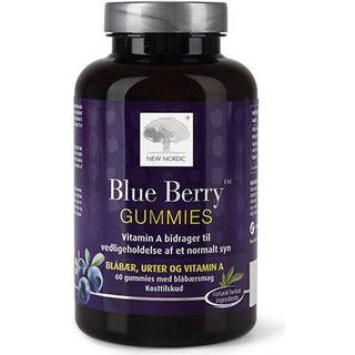 New Nordic Blue Berry gummies - 60 stk.