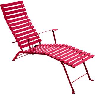 Fermob - Bistro Chaise Longue, Cedar Green - Solstolar - Patrice Hardy - Metal