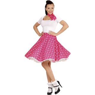 50er nederdel, pink