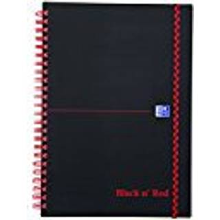 Oxford Black n&#39;Red Spiralbog | A5 | Linjeret