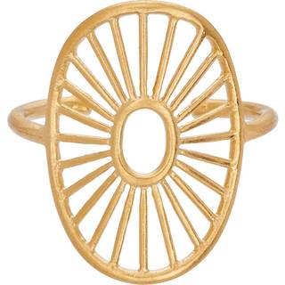 Daylight Small Forgyldt Sølv Ring fra Pernille Corydon