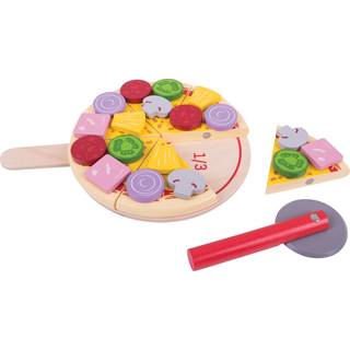 Bigjigs Wooden Pizza with Toppings