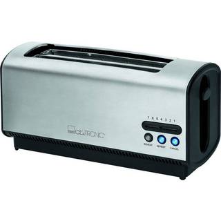 Clatronic Brødrister TA 3687 - toaster - stainless steel/black