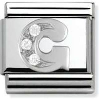 Nomination Classic - SilverShine Buchstabe G mit Zirkonia - 330301/07 - silber