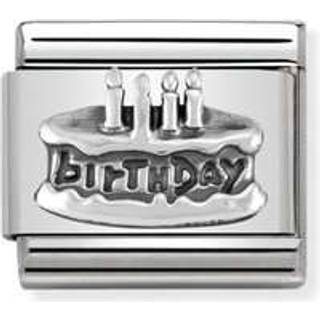 Nomination Silver Birthday Cake Charm