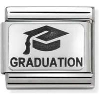 Nomination Silver Graduation Hat Charm