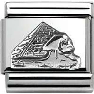 Nomination Egyptian Pyramid Charm - Silver