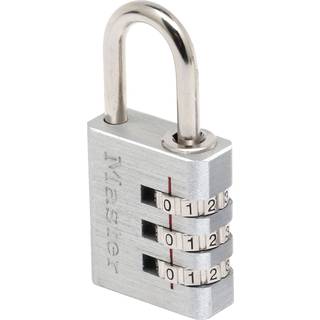 Master Lock kodelås, 3-cifret, 30 mm, aluminium