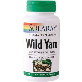 Solaray Wild Yam Root - 100 Kapsler