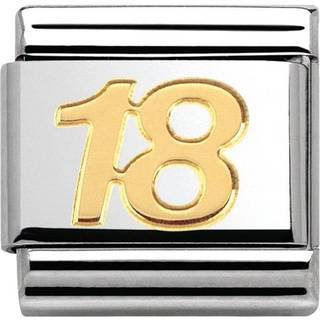 Nomination 18th Birthday Charm - Gold