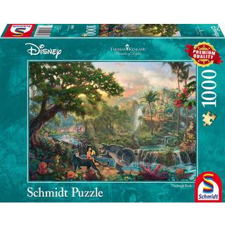 Schmidt Puzzle - Thomas Kinkade: Disney - The Jungle Book (1000 pieces) Floor
