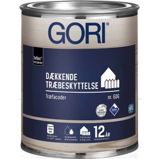 Dyrup Gori 606 Træbeskyttelse Dækkende Kulsort - 0,75lt ✓ På lager - klar til levering og afhentning
