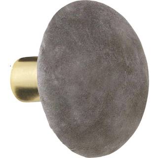 Cozy Living - fløjl knage guld/gul - Helene Velvet - Medium - MUSTARD