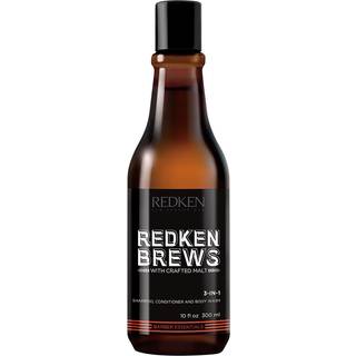 Redken Brews 3-in-1 Shampoo 300 ml.