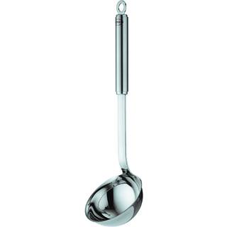 Rösle Schöpflöffel 9 cm / 0,16 L mit Rundgriff - Edelstahl - Silber