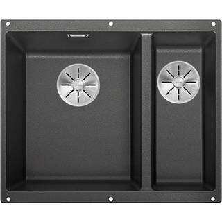 Blanco Subline 340/160-U - Silgranit - Antracit - V - Underlim