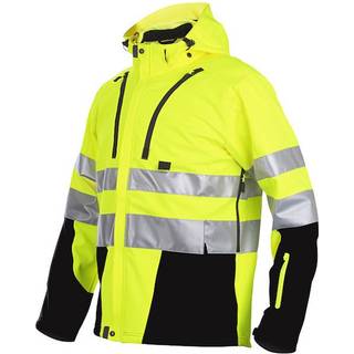 ProJob 6419 Funktionel Jakke En Iso 20471 Klasse 3/2 - Yellow/Navy - XS