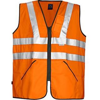 ProJob 646703 6703 vest en iso 20471 klasse 2 / Arbejdsvest Yellow/Navy One Size
