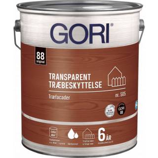 GORI Transparent Træbeskyttelse Træfacader 505 - 5 liter - Ibenholt