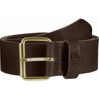 Fjällräven - Singi Belt 4 cm Bælte Leather Brun 75 Ribejagtogfikseri.dk
