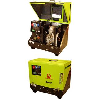 Pramac Generator P6000s TYEDS 3-faset Diesel Støjsvag