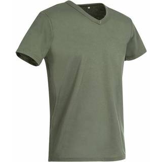 Stedman Ben V-neck For Men - Militarygreen - X-Large * Kampagne *