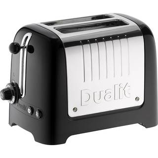 Dualit Brødrister Lite 2 Skiver Blank sort
