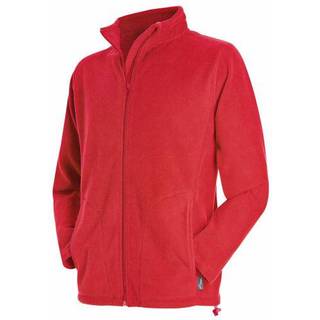 Stedman Active Fleece Jacket For Men - Red - Medium