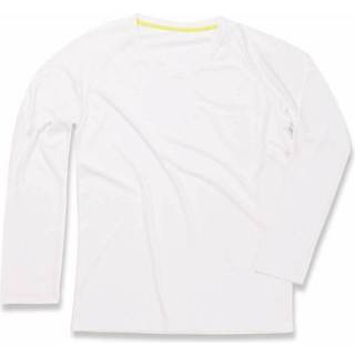 Stedman Active 140 Long Sleeve - White - Medium * Kampagne *