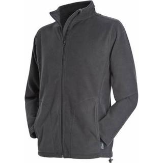 Stedman Active Fleece Jacket For Men - Grey - Large