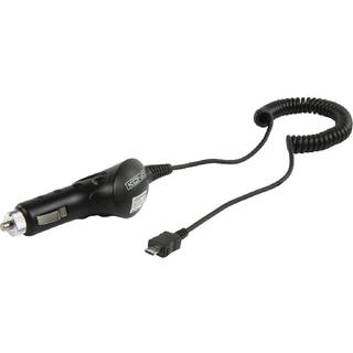 König Biloplader 1.0 A Micro USB Sort