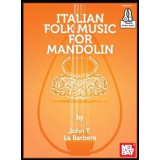 Italian Folk Music For Mandolin Book