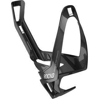 Elite Rocko Carbon Flaskeholder Lyse - Sort/Hvid