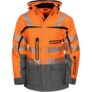 ProJob 6417 Jakke En Iso 20471 Klasse 3/2 - Yellow/Black - 4XL