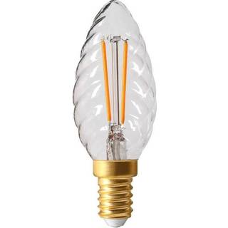 Krystalkerte LED, klar - 240V, 1W E14