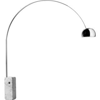 Flos - Arco LED - Buelamper - Achille Castiglioni,Pier Giacomo Castiglioni - Sølv