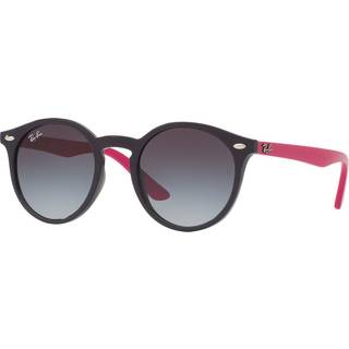 Ray - Ban Børn RJ9064S 70218G Solbriller Injiceret Violet Grå Pantos Normal Skygge