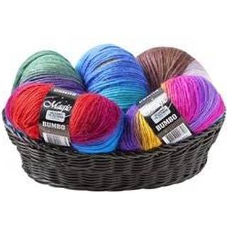 Bumbo Magic Uldgarn -  Blå, Turkis, Rød, Gul 901 (På lager i varehus)