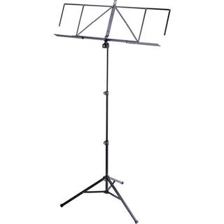 K&M - Konig & Meyer 10062.015.55 Music Stand Robby Plus - Ekstra bredt udvideligt skrivebord - Robust base - Justerbar h?jde - Kompakt - Professi