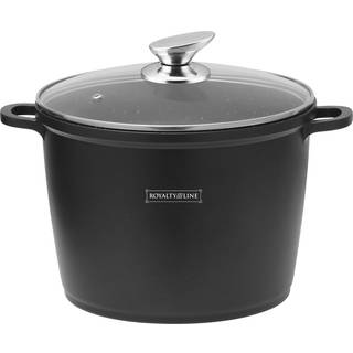 Casserole - Die Cast - Non Stick Marble Coated - 24 cm / 2.8L - Oven Proof With Out Lid - Royalty Line