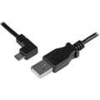 StarTech.com Micro-USB Charge-and-Sync Cable M/M - Left-Angle Micro-USB - USB cable - 50 cm
