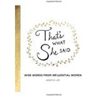 That's What She Said