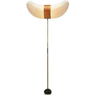 Vitra - Akari BB3-33S - Standerlamper - Isamu Noguchi - Træ farvet,Hvid
