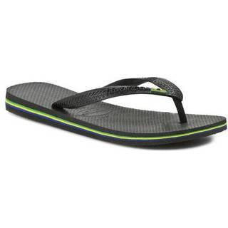 Havaianas - Brasil - Sko til herre -  Black - 45/46